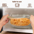 Elite Glass Casserole With Lid - 1000ml